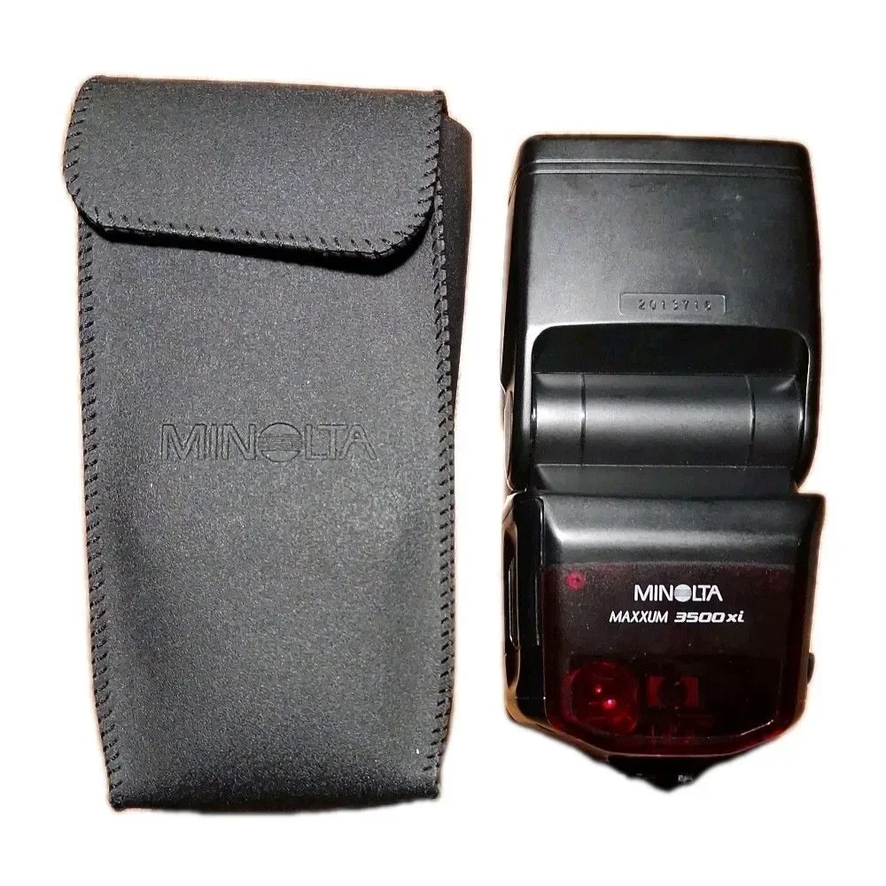 Minolta Maxxum 3500 XI Flash WORKING